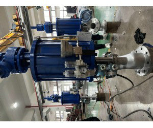 气动不锈钢上展式放料阀0