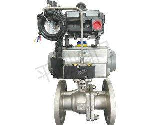 气动不锈钢高平台硅溶胶球阀