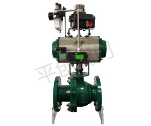 气动衬氟球阀66