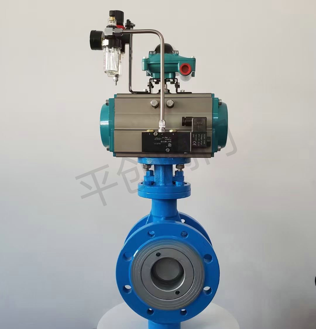 气动硬密封法兰蝶阀