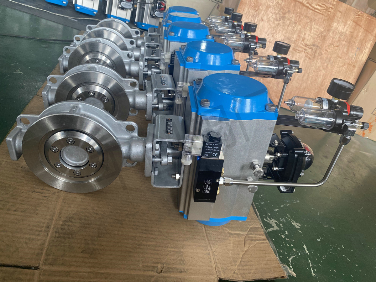 气动不锈钢蝶阀9