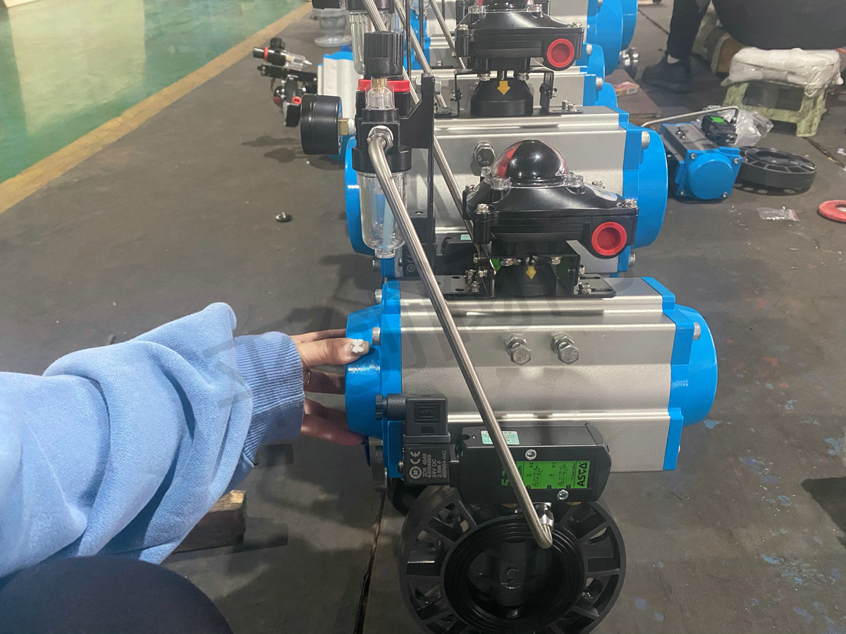 气动塑料蝶阀1 (1)