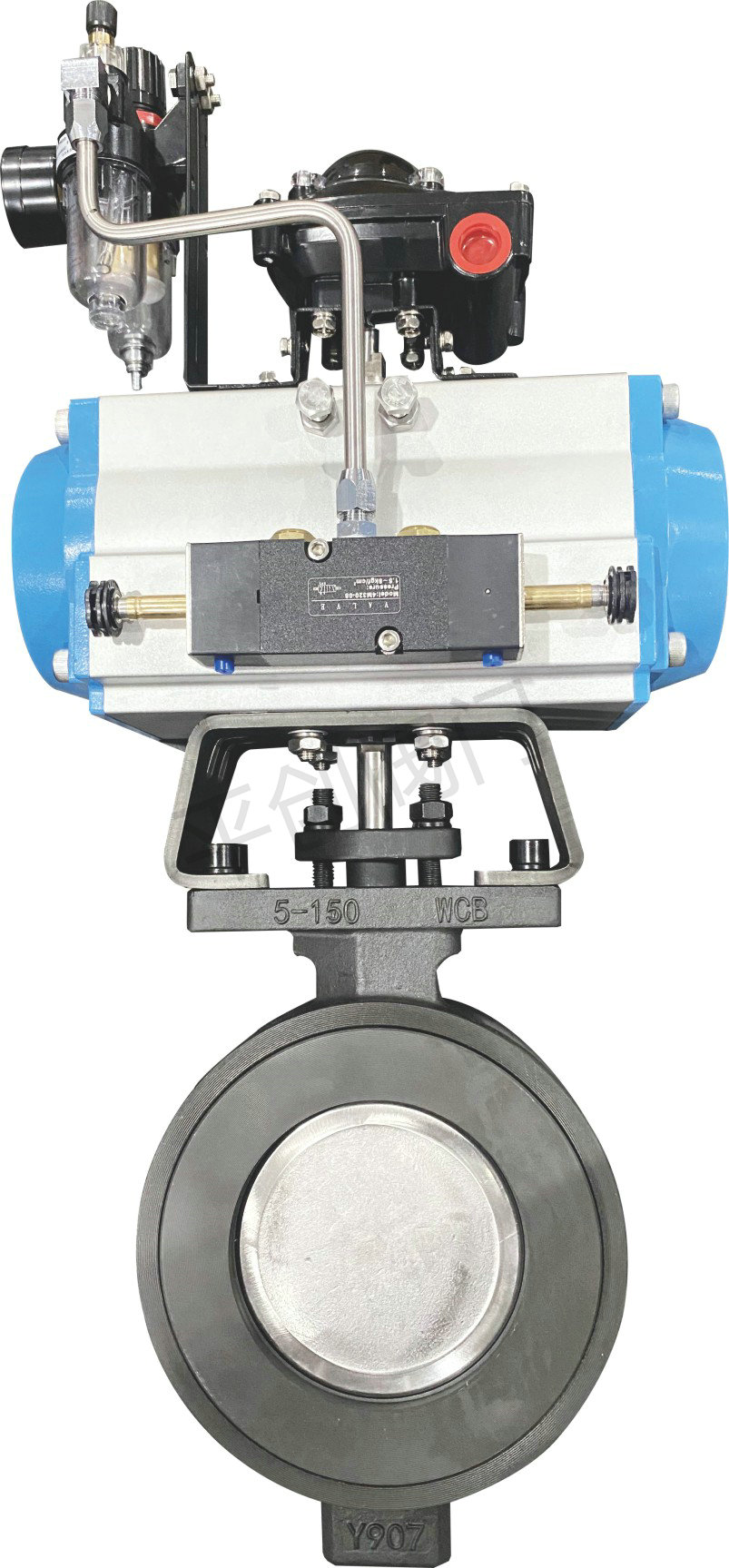 气动对夹高性能防爆蝶阀