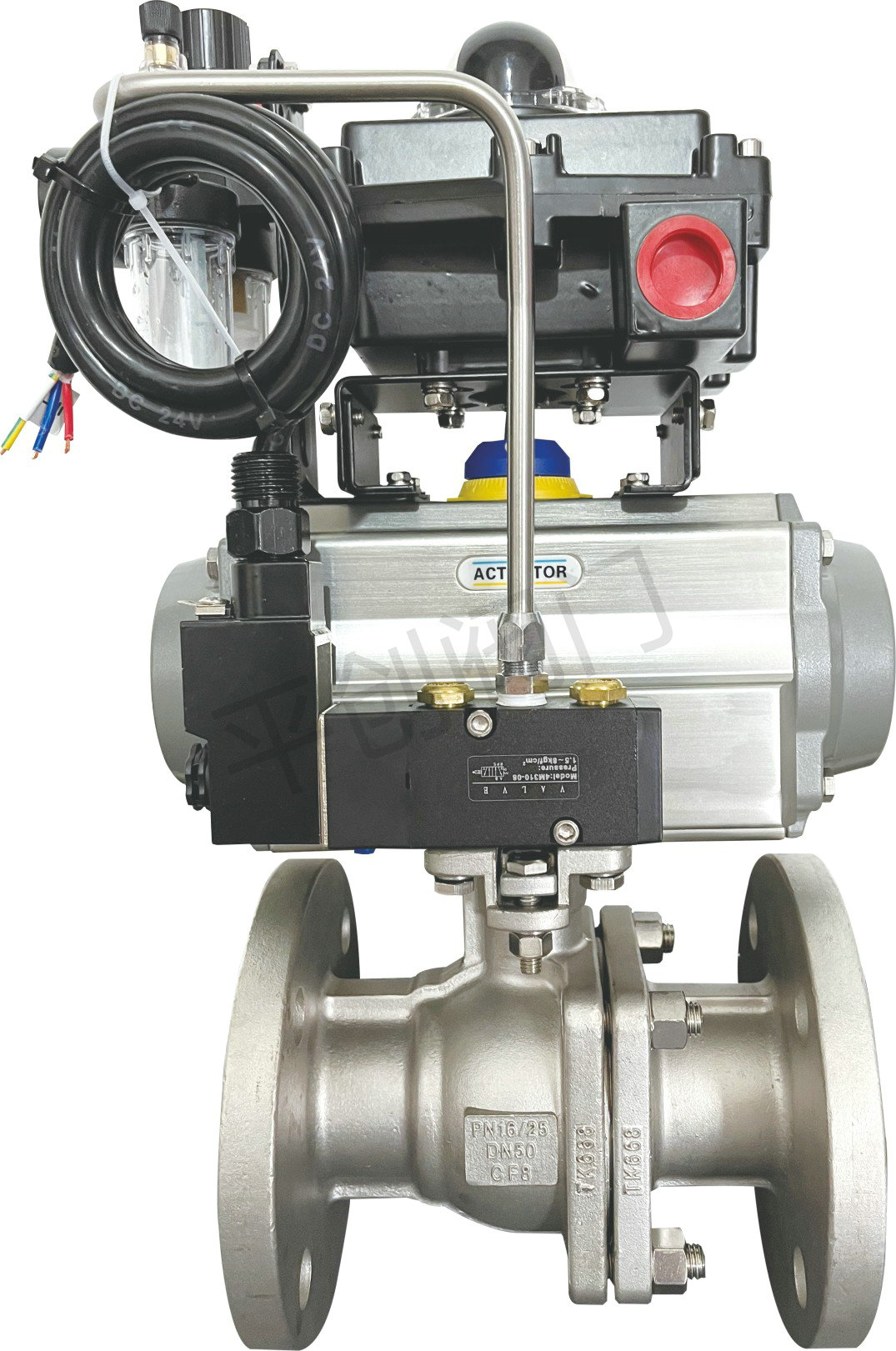 气动不锈钢高平台硅溶胶球阀