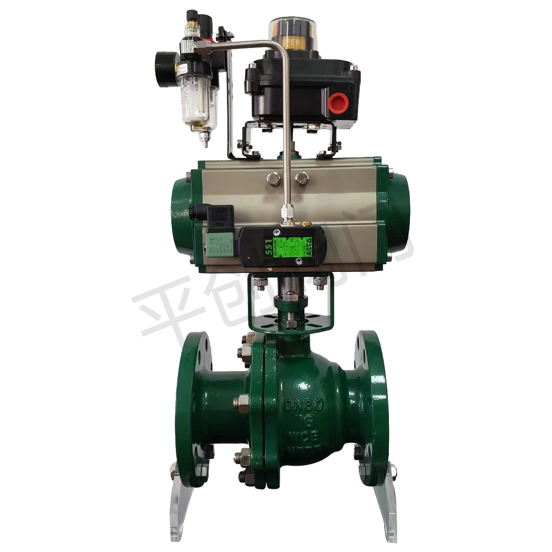 气动衬氟球阀66