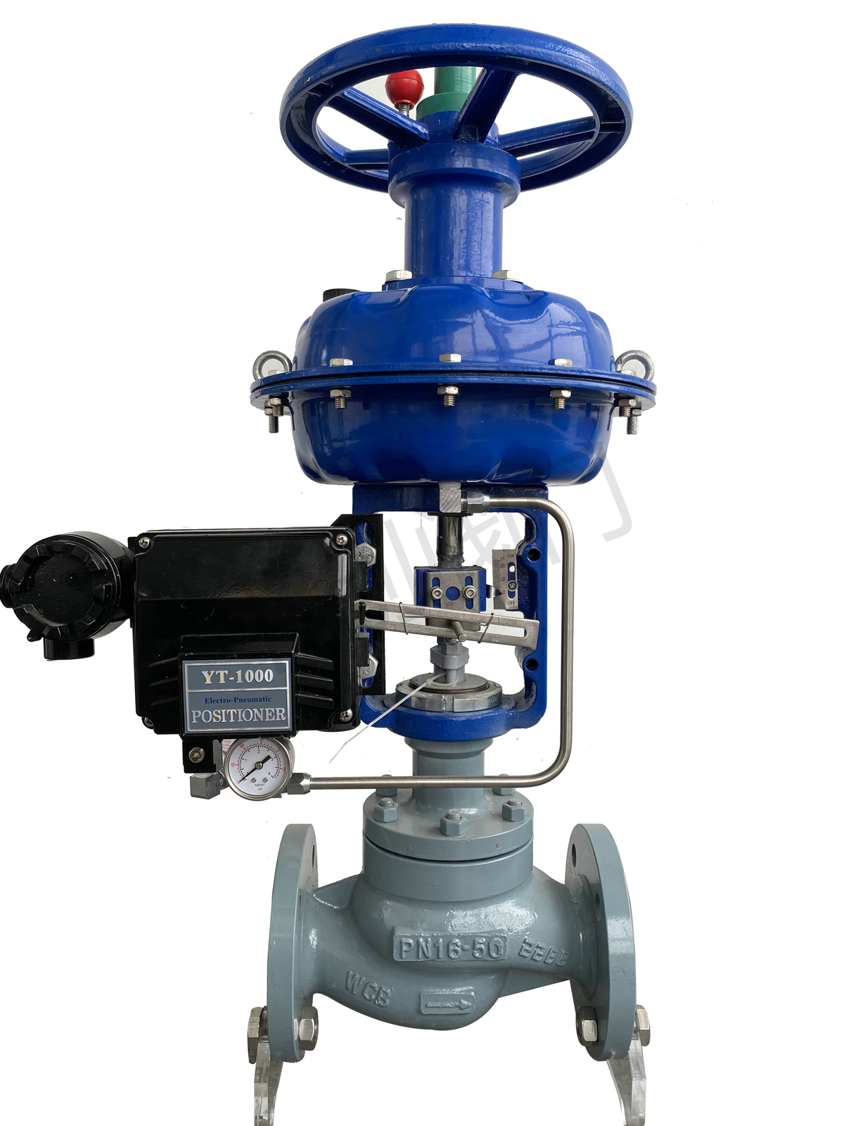 气动带手动调节阀