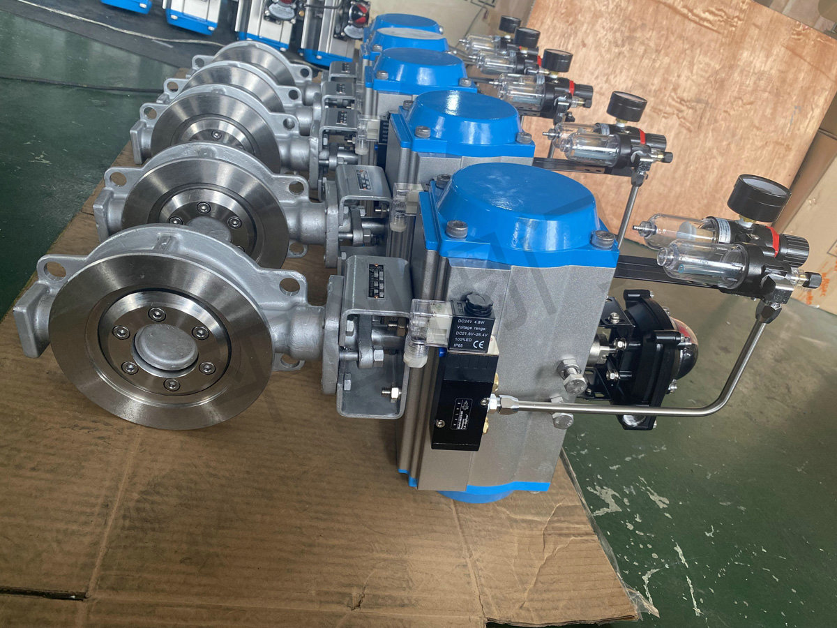 气动不锈钢蝶阀9