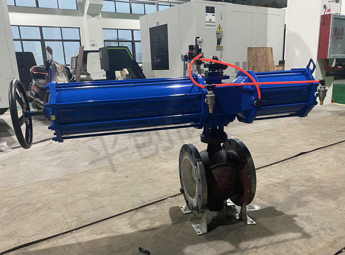 气动偏心半球阀