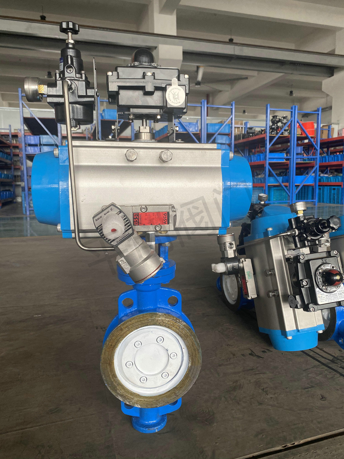 气动硬密封蝶阀