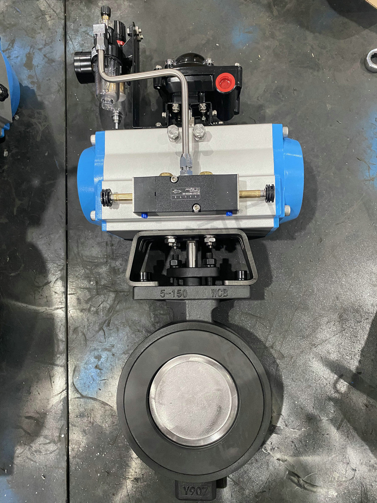 气动高性能蝶阀12