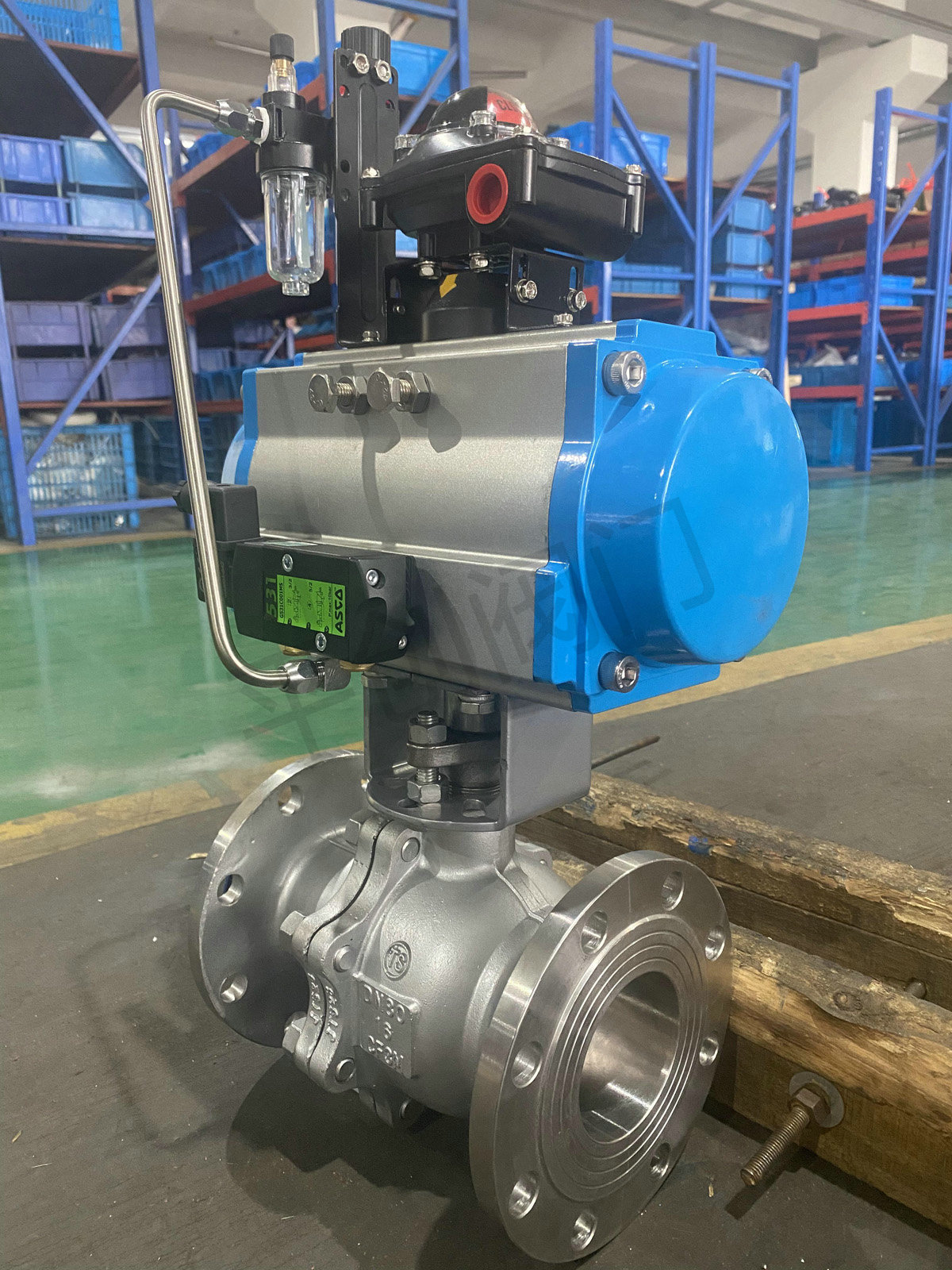 不锈钢气动球阀Q641H-16P