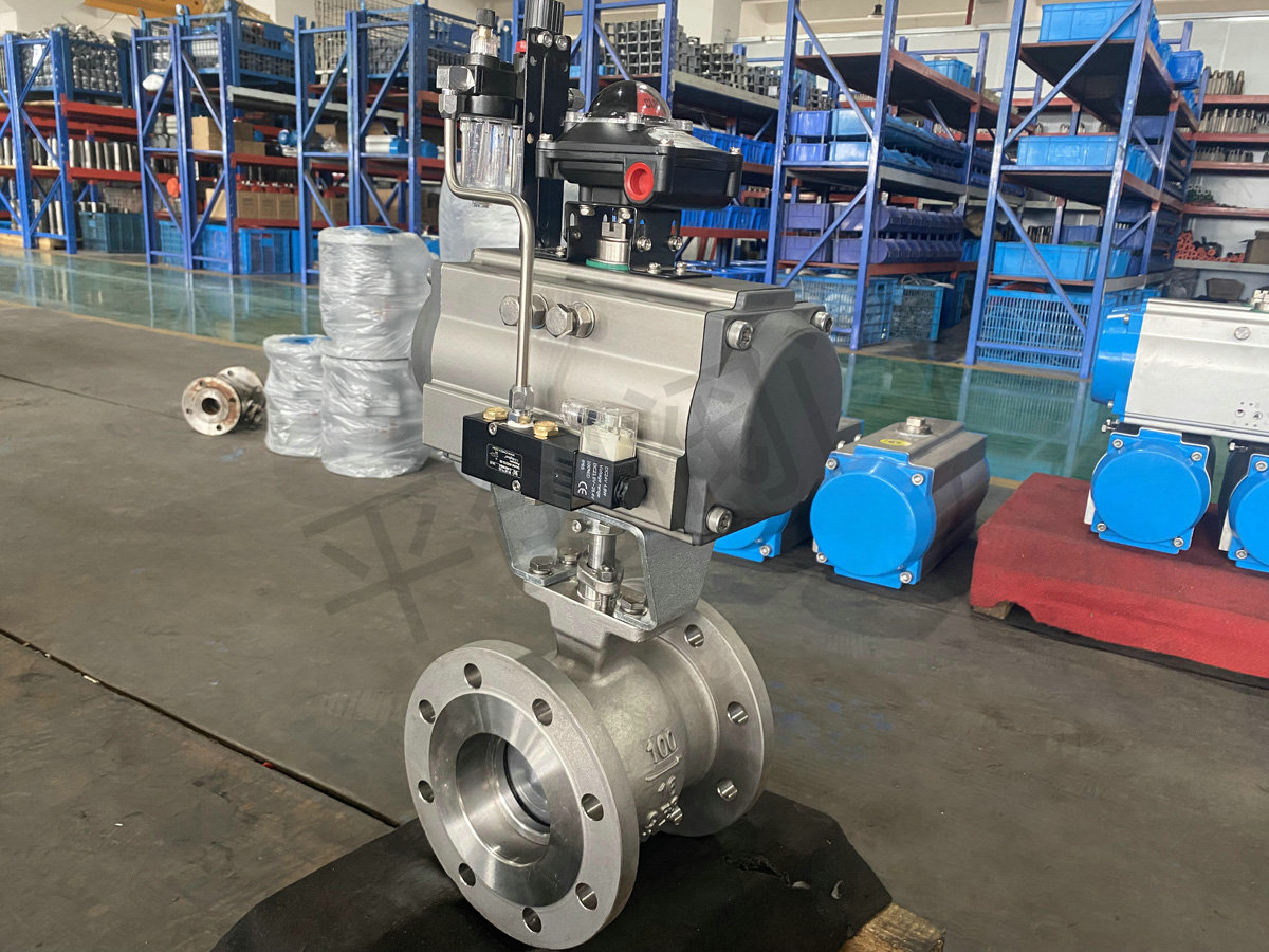 气动V型球阀 VQ641H-16P 