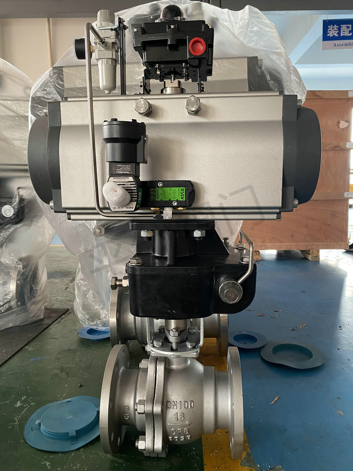 气动不锈钢硬密封球阀Q641H-16P