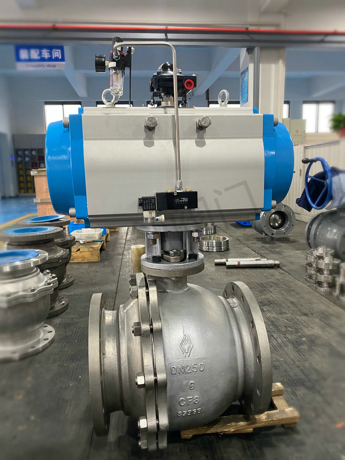 气动不锈钢硬密封球阀 Q641H-16P