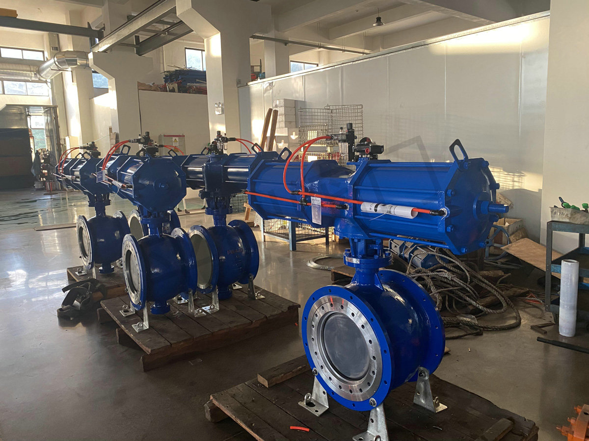 气动偏心半球阀