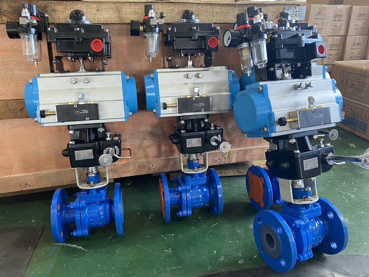 气动衬氟球阀Q641F46-16C