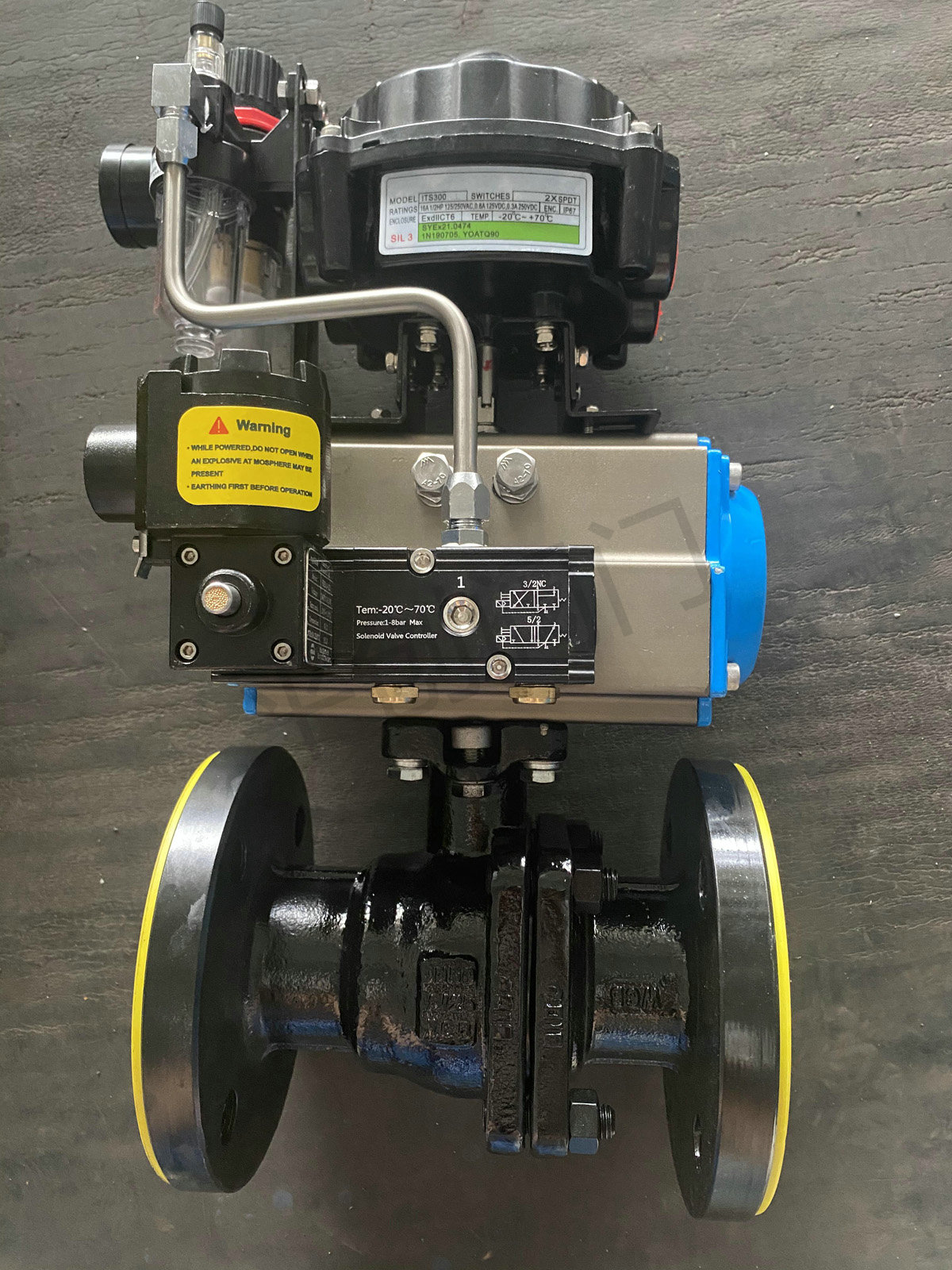 气动防爆球阀Q641F-16C-DN50