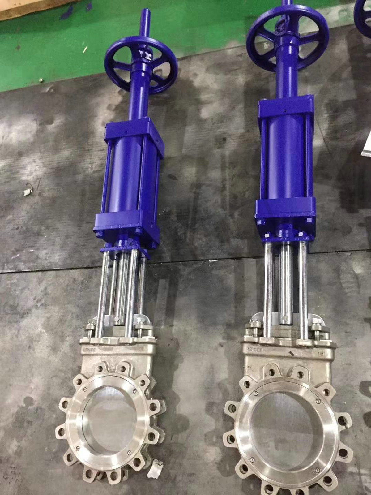 气动不锈钢插板阀