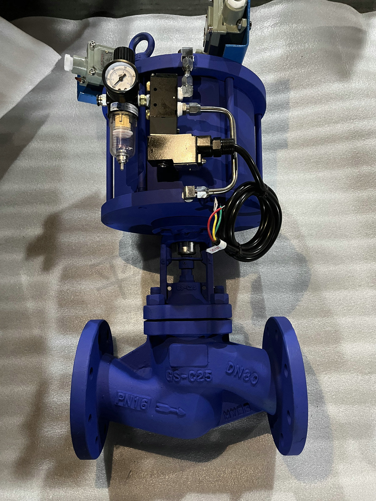 气动波纹管截止阀